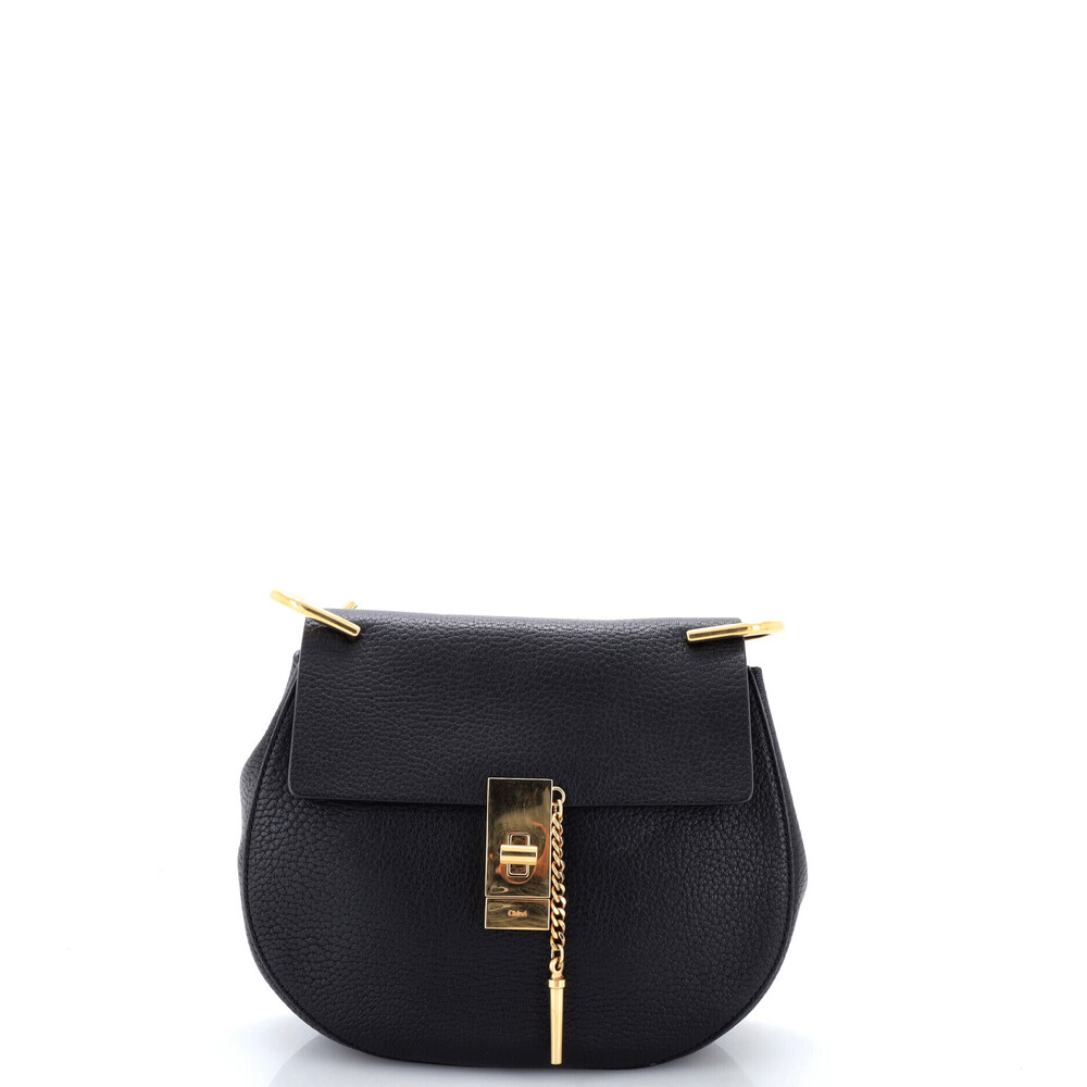 Chloe Small Drew Crossbody Bag Leather